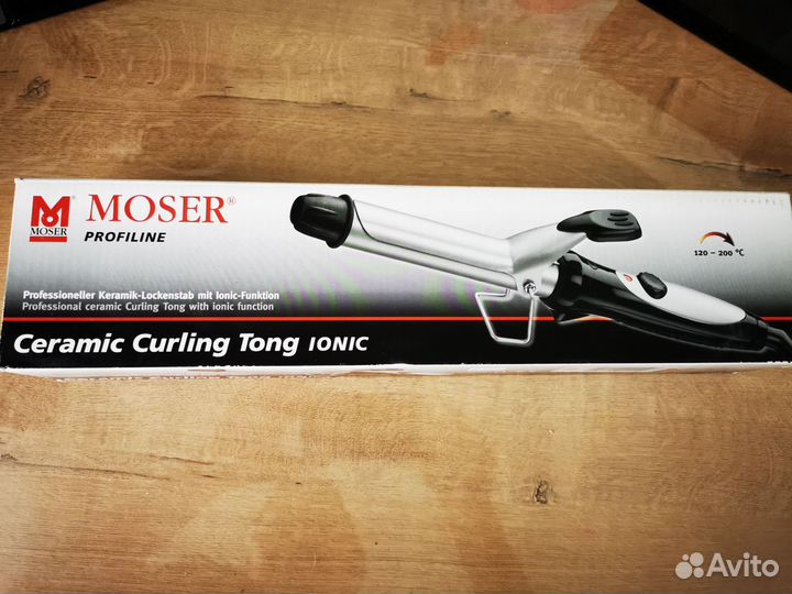 Плойка щипцы для завивки волос moser диаметр 25 мм