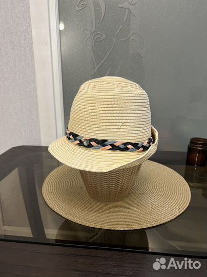 Шляпа плетёнка