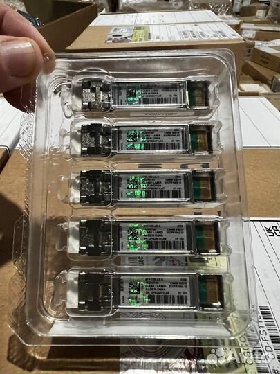 Трансиверы Cisco SFP новые, не Китай. Под РФ