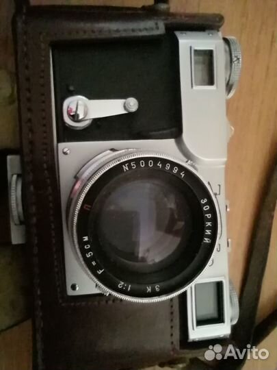 Редкий Киев 50года выпуска обьектив Зоркий