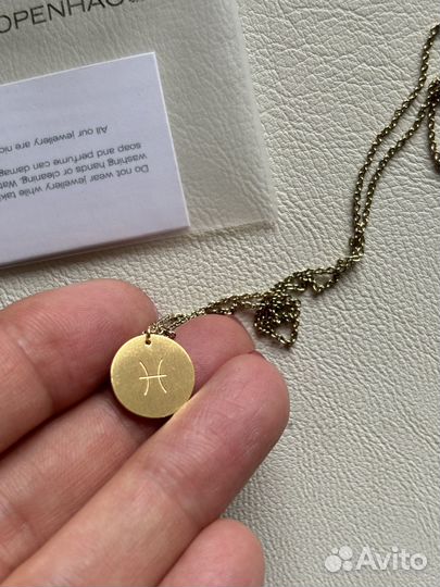 Цепочка с кулоном moss copenhagen