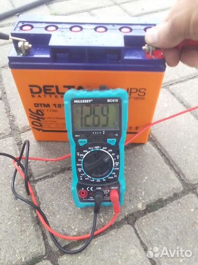 Аккумулятор для мотоцикла бу