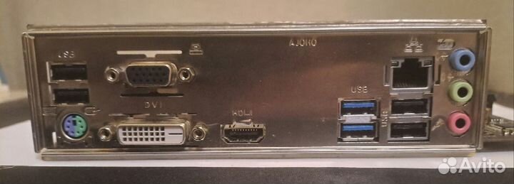 Материнская плата Asrock h310m-hdv