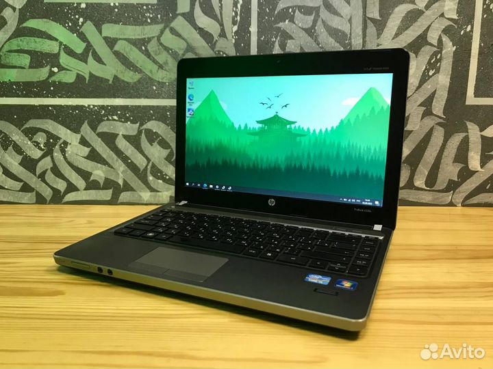 Компактный ноутбук HP на Core i5