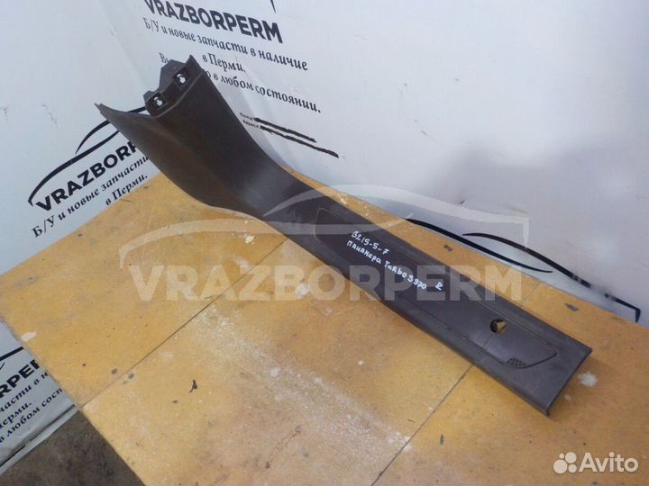 Накладка порога (внутренняя) Porsche Panamera