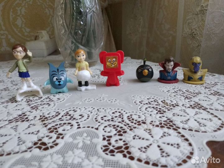 Киндер игрушки, Макдональдс, Стератели