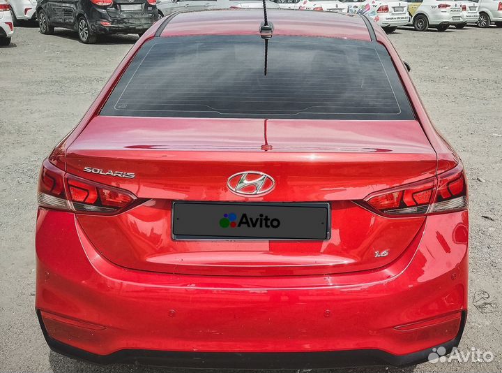 Hyundai Solaris 1.6 AT, 2018, 38 600 км