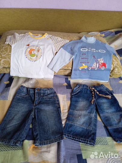 Вещи пакетом на мальчика 2-3 года (бронь)