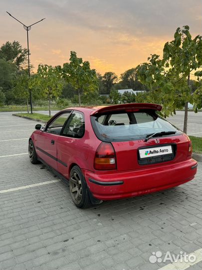 Honda Civic 1.3 AT, 1997, 146 000 км