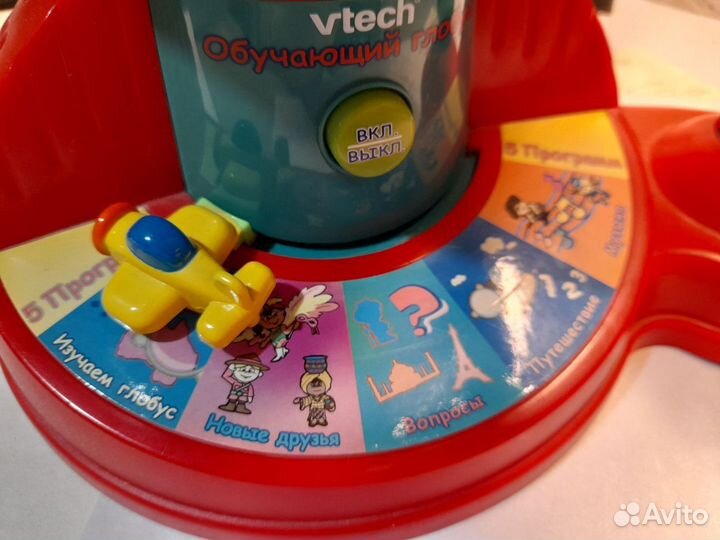 Глобус интерактивный, обучающий, детский Vtech