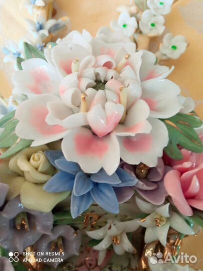 Интерьерное панно из фарфора