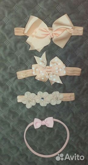 Повязка на голову для девочки 0+