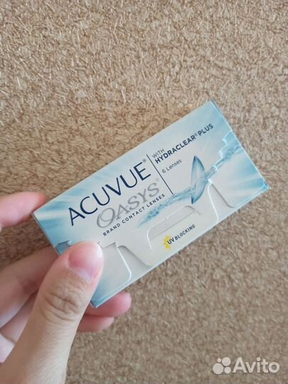 Acuvue Oasys -3 и жидкость для линз