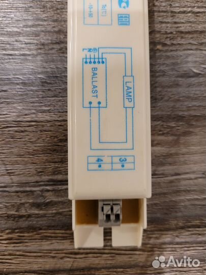 Электронный балласт универсальный 1х18W Т8 (эпра)