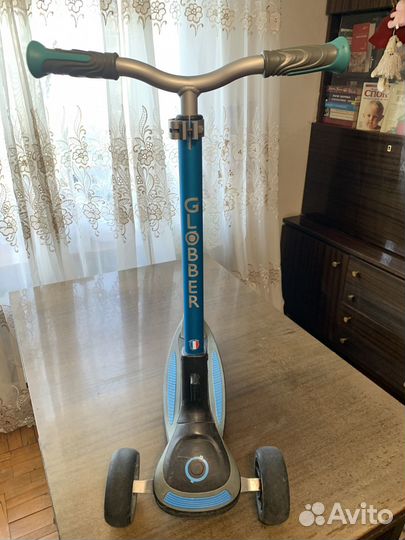 Самокат детский трехколесный бу globber