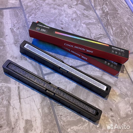 Светодиодная лампа argb 28см на магните Coolmoon