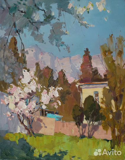 308 Симеиз Весна у подножия Ай-Петри А. Давыдченко