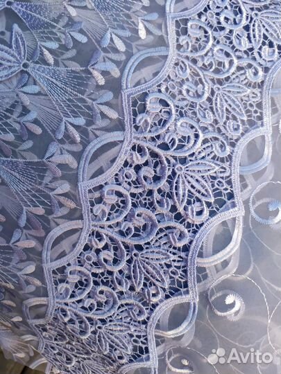 Шторы с ламбрекеном и тюлем