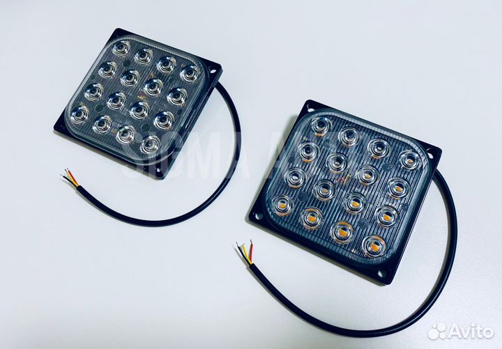 Маяк проблесковый,LED фара-стробоскоп 12-24В