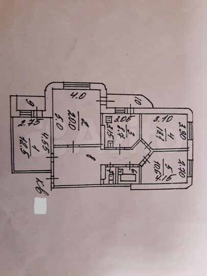 4-к. квартира, 88 м², 8/17 эт.