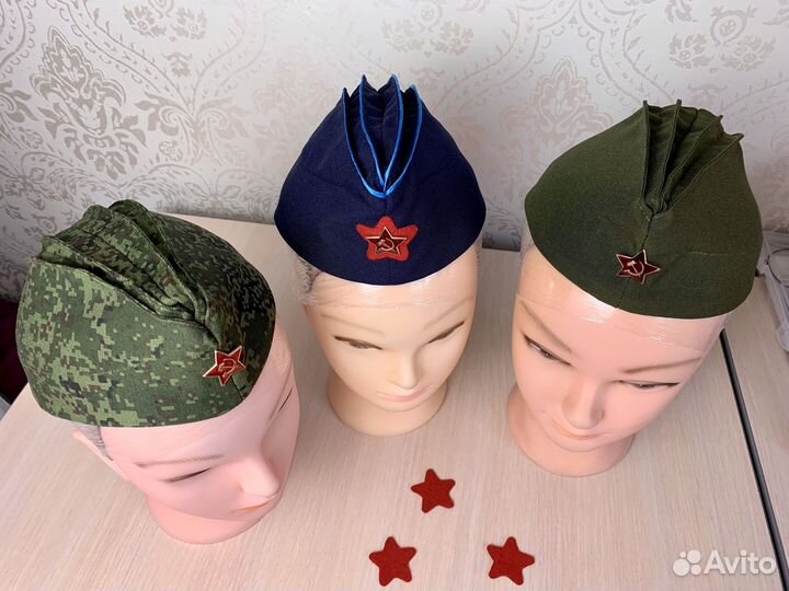 Пилотки военные детские