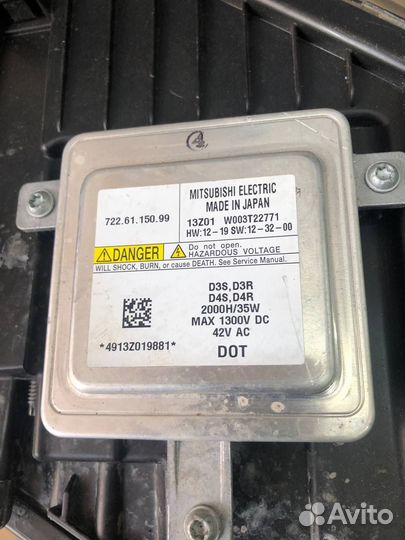 Левая фара Volvo V40 2014