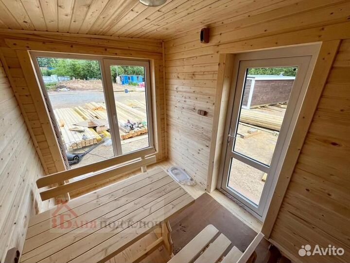 Готовая баня Скандинавия под ключ купить