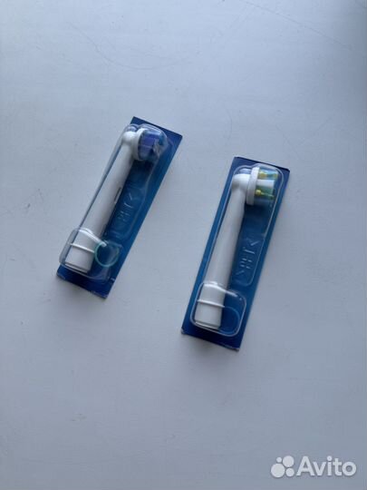 2 новые насадки оригинал для зубной щетки Oral B