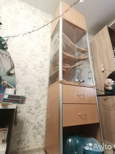 Клетка-вольер для шиншилл, хорьков, дегу