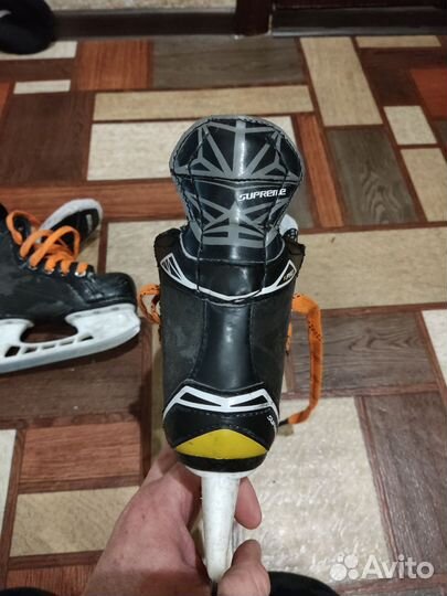 Коньки хоккейные детские бауэр