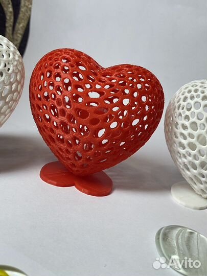 Сувенир сердце, вектри надпись