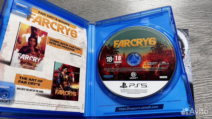 Far cry 6 ps5 диск