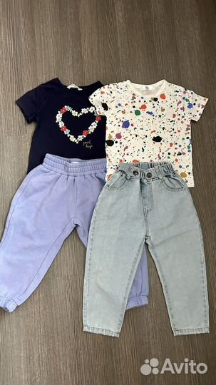 Вещи для девочки пакетом