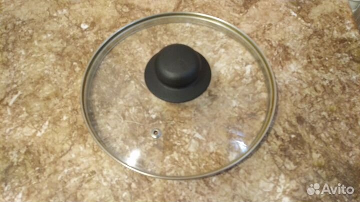 Крышка стеклянная для сковороды d 20 см