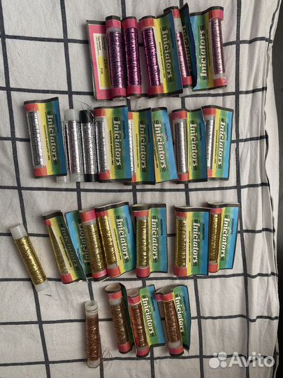 Нить люрекс СССР латвия