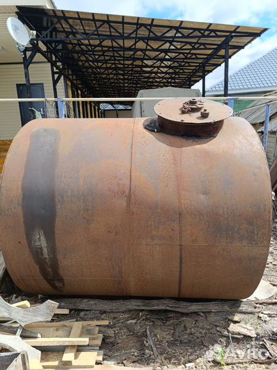 Бочка железная