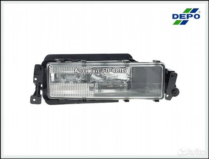 Фара противотуманная правая MAN F2000