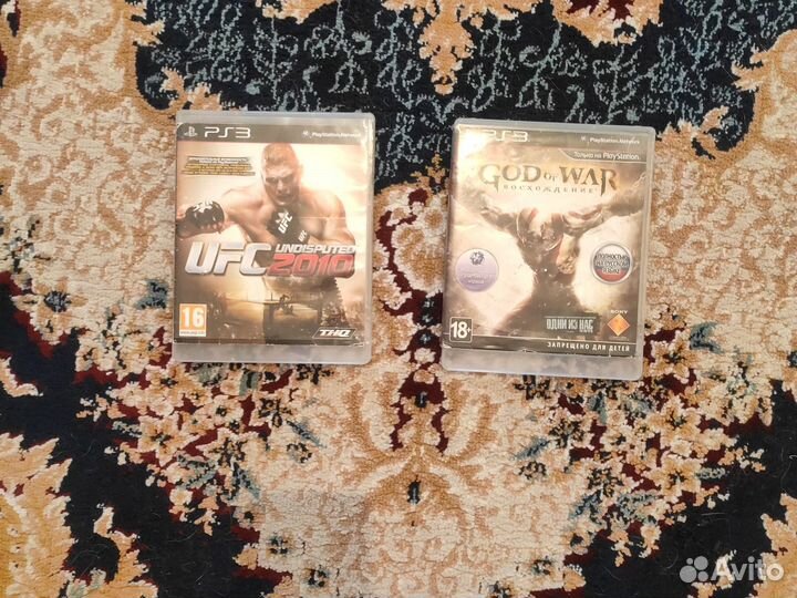 Диски на PlayStation 3