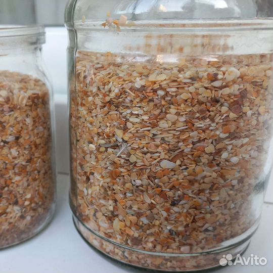 Песок морской для декора