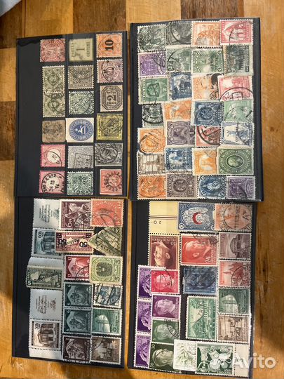 Коллекция старинных почтовых марок