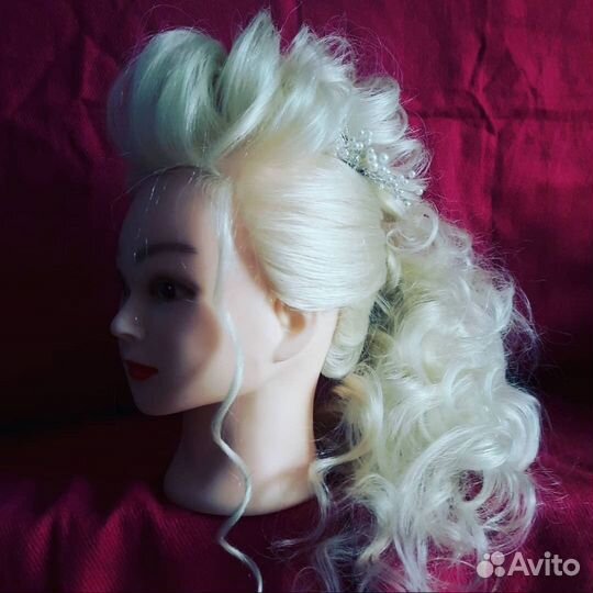 Учебная голова для причесок