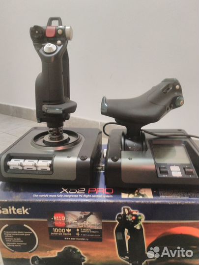 Джойстик Saitek X52Pro hotas