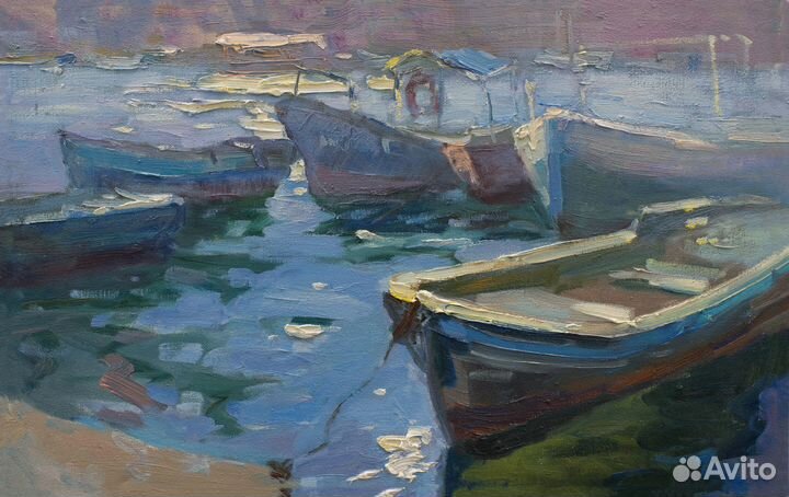 568 Лодки балаклавы кисти Анны Давыдченко