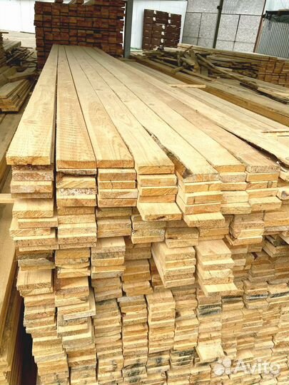 Доска обрезная 40х100х6000мм