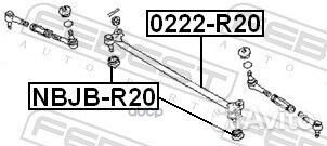 Тяга рулевая nissan terrano 86-95 центр. 0222-R