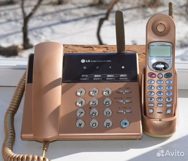 Радио телефон LG-Nortel GT-9560 база и трубка