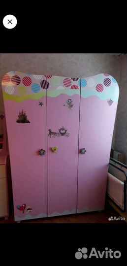 Мебель в детскую для девочки