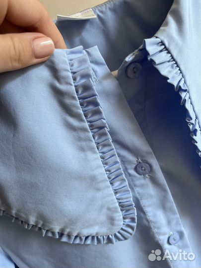 Блузка с воротником