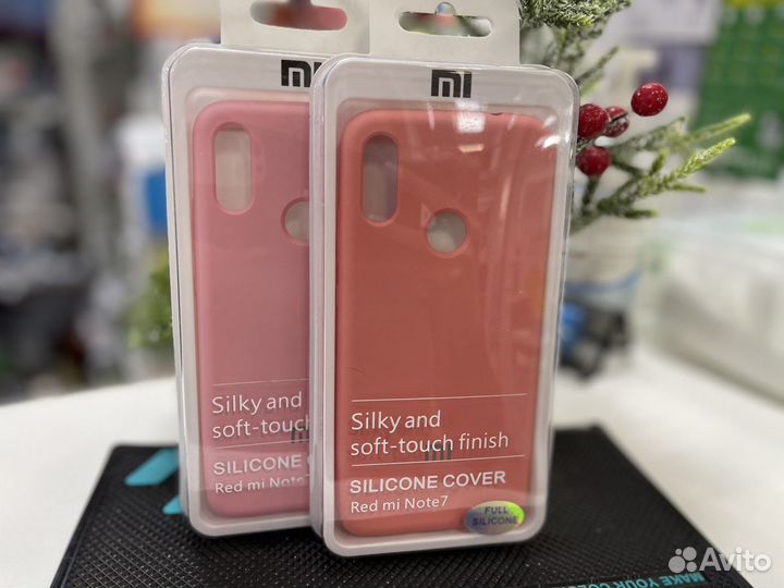 Чехол Silicone Case Xiaomi Redmi Note 7