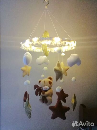 Мобиль из фетра на заказ